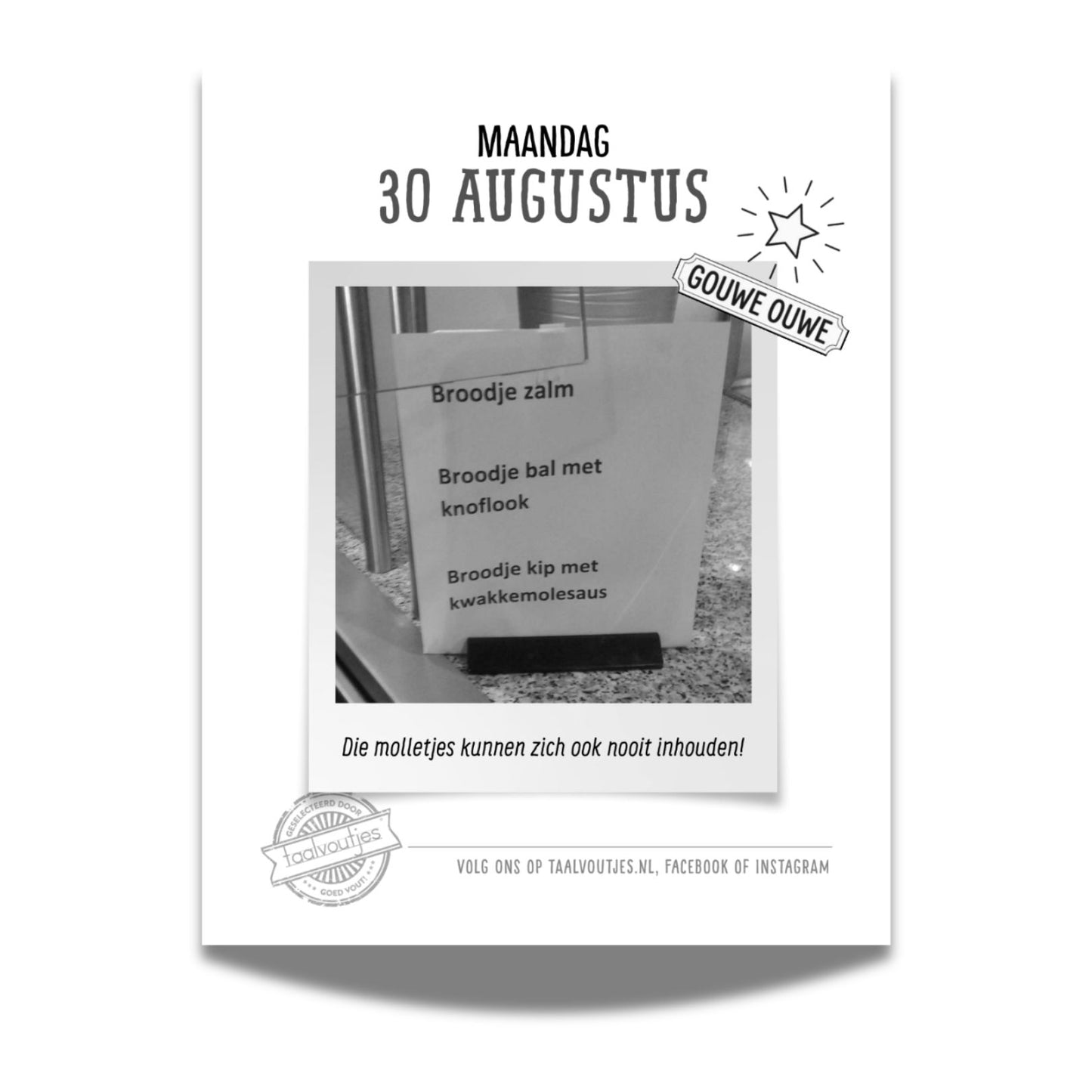 Taalvoutjes-scheurkalender 2027